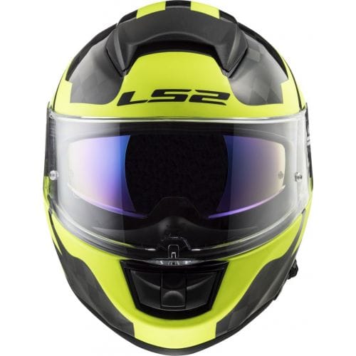 LS2 FF397 VECTOR C SHINE Carbon H-V Yellow - Image 4