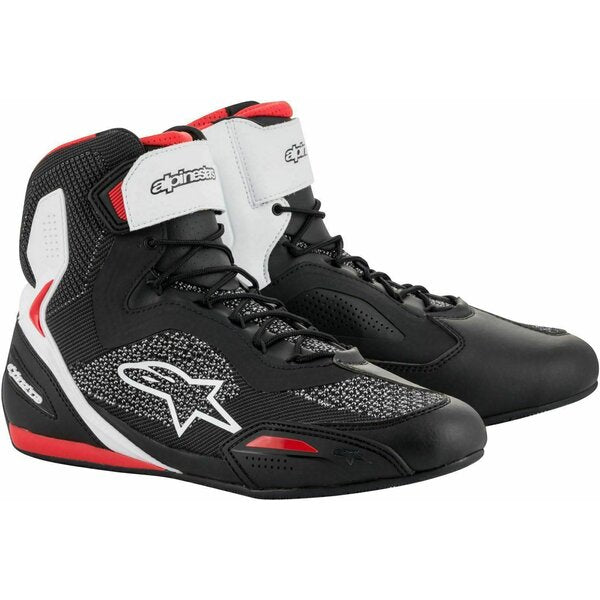 Alpinestars Faster 3 Rideknit - Alb/Rosu