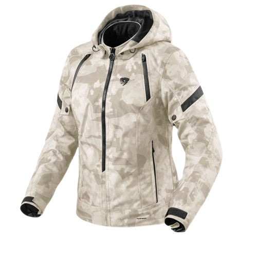 REV'IT! Flare 3 H2O Ladies Camo Grey-White - Image 1