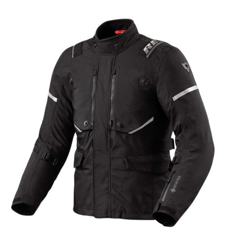 REV'IT! Vertical GTX Jacket Black-Silver - Image 1
