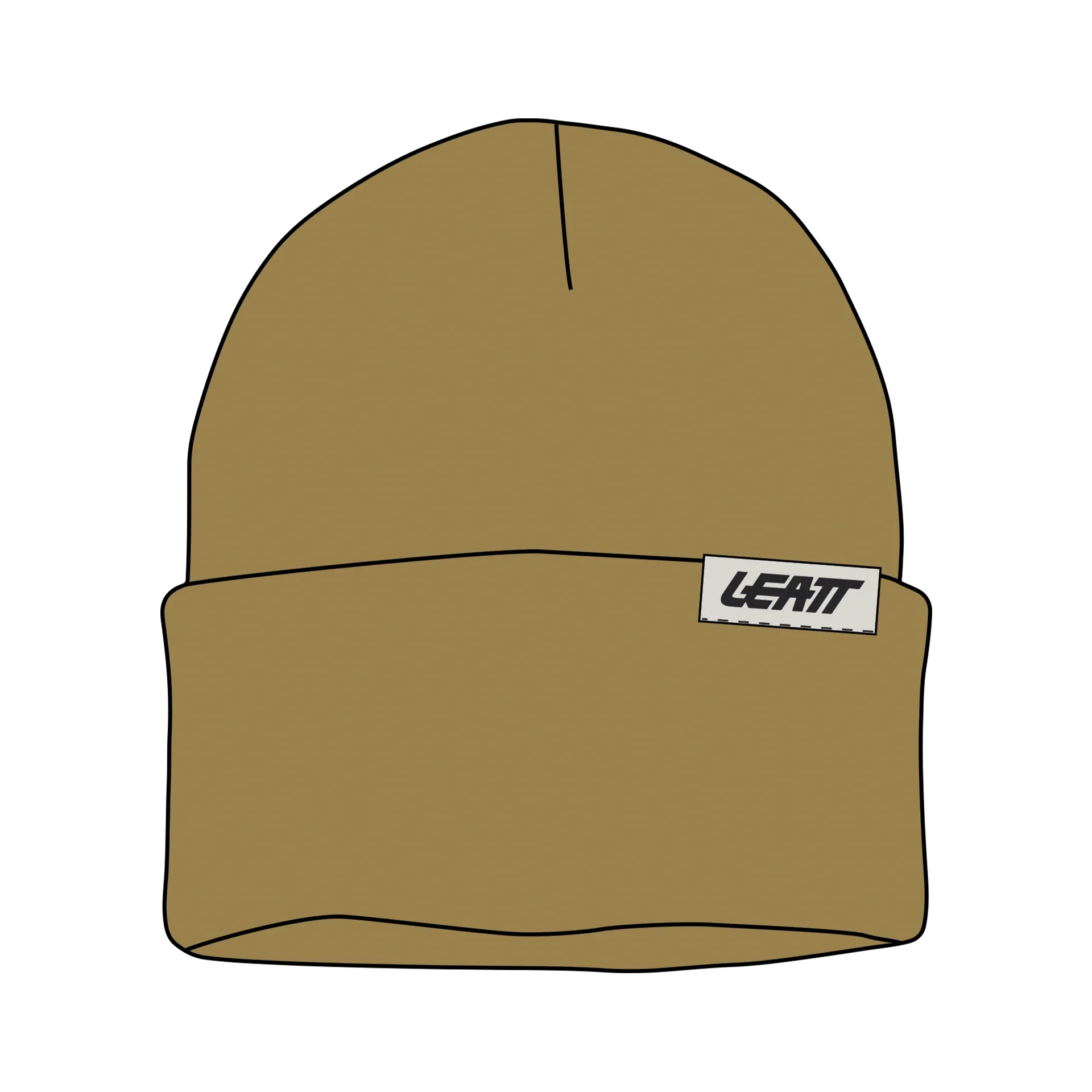 Leatt Beanie Team Brass Brown