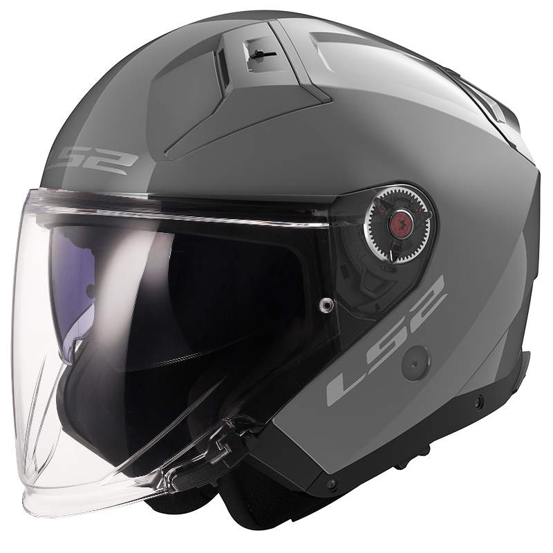 LS2 OF603 INFINITY II SOLID NARDO GREY-06