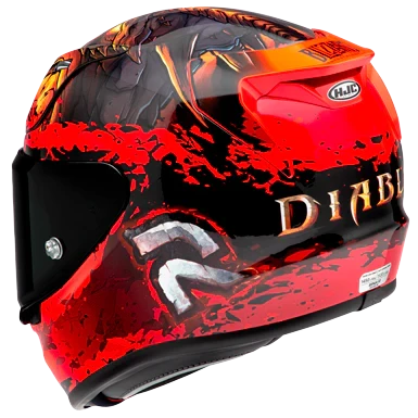 HJC RPHA 12 Diablo Blizzard Rosu - Image 4
