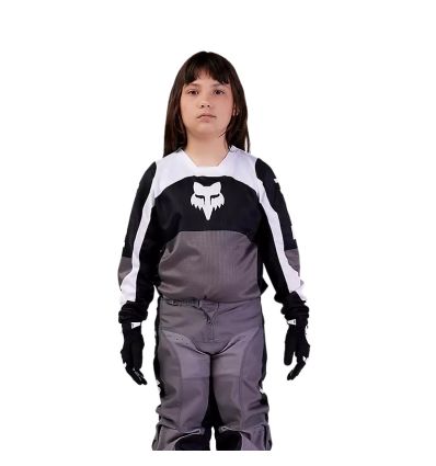Fox Yth 180 Nitro Jersey - Negru/Gri