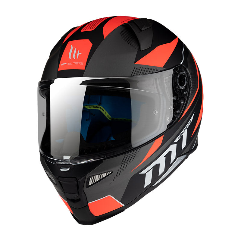 MT Helmets - REVENGE 2 FOUNDATION C1 - Black Orange - Image 1