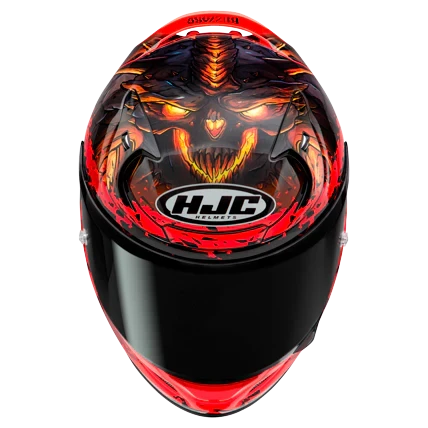 HJC RPHA 12 Diablo Blizzard Rosu - Image 5