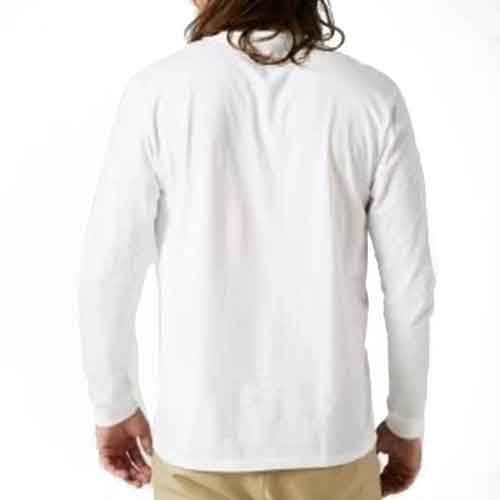 Fox Kawasaki Stripes Long Sleeve Premium Tee - Alb
