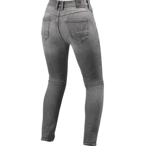 REV'IT! Shelby 3 Skinny Ladies Medium Grey Used L32 - Image 2