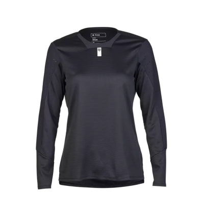 Fox W Defend Ls Jersey - Negru
