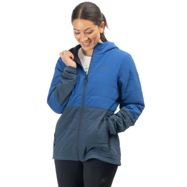 Klim Soteria Insulated Hooded Jacket Mazarine Blue - Dress Blues - Image 1