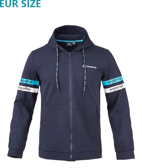 Hanorac barbati cu gluga navy blue CFMOTO - Image 5