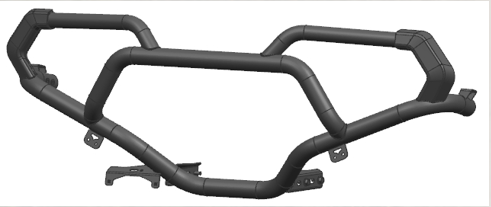 Bullbar spate CFORCE 625 / 600 / Touring