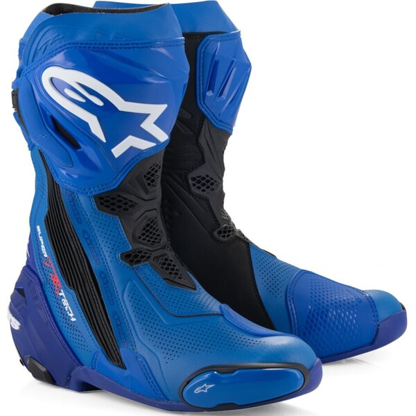 Alpinestars Supertech R Vented - Negru/Albastru