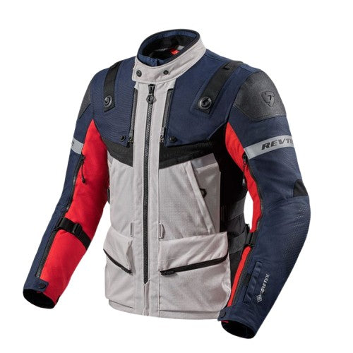 Rev It Defender 3 Gtx Jacket - Rosu/Albastru