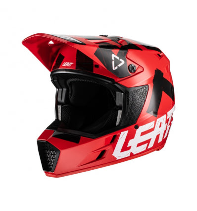 Leatt Helmet Moto 3 5 V22 - Rosu