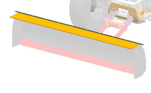 Lama superioara plug zapada 72 CFMOTO