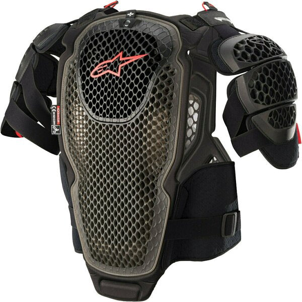 ALPINESTARS A-6 CHEST PROTECTOR Negru/Rosu XS/S - Image 2