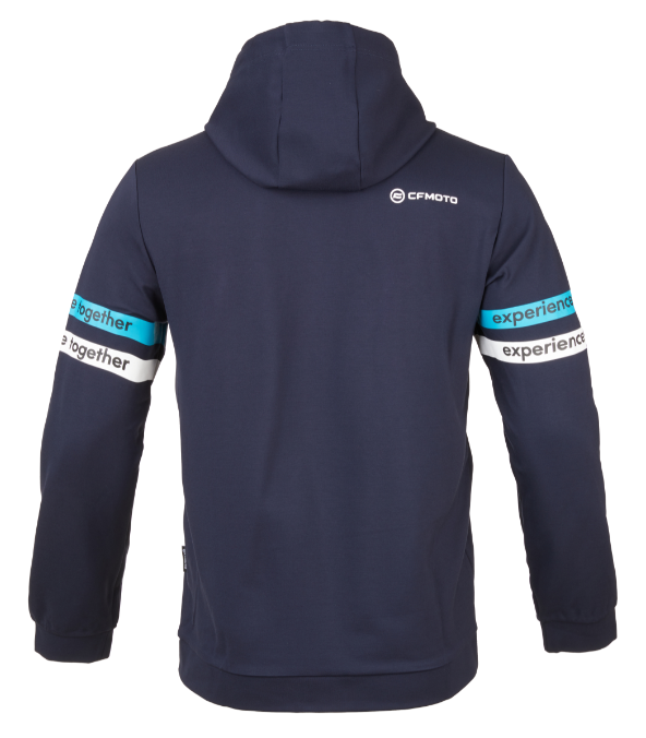 Hanorac barbati cu gluga navy blue CFMOTO - Image 2