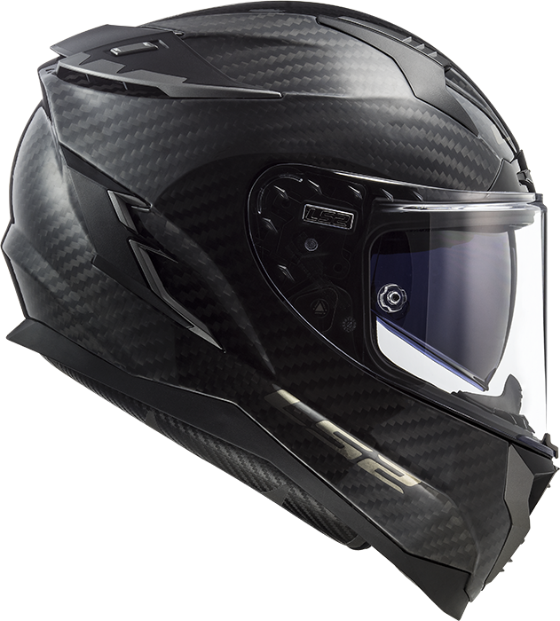 LS2 FF327 CHALLENGER C CARBON SOLID - Image 5