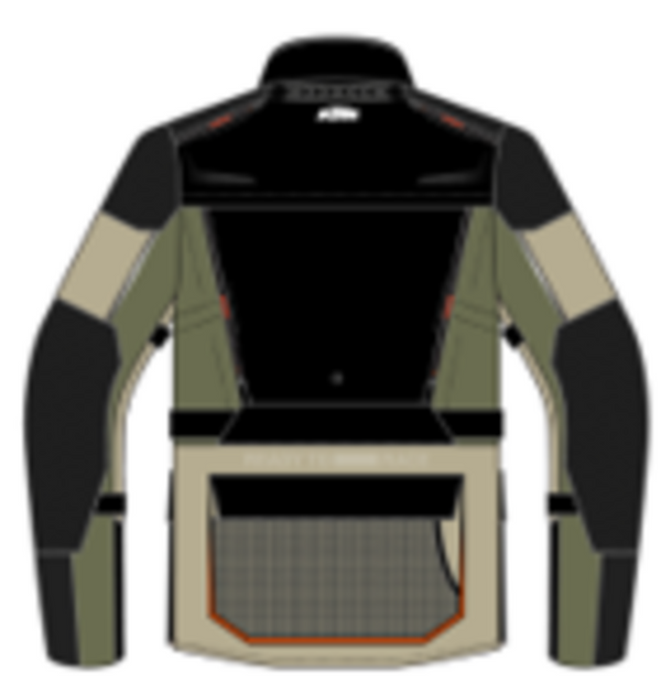 GEACĂ KTM TERRA ADVENTURE V3 NEGRU/VERDE