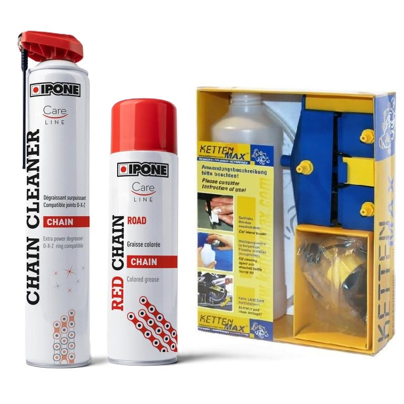 IPONE KETTENMAX / IPONE - Kit curatare + ungere lant, varianta ROAD