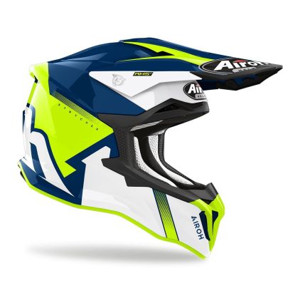 AIROH CASCA STRYCKER BLAZER YELLOW GLOSS - Image 2