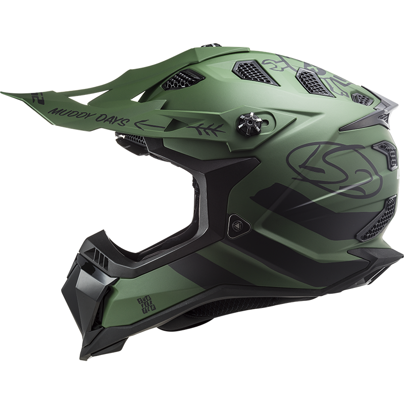 LS2 MX700 SUBVERTER CARGO MATT MILITARY GREEN - Image 5