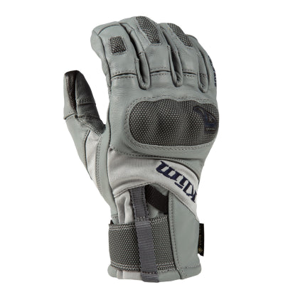KLIM Adventure GTX Short Glove Monument Gray - Image 1