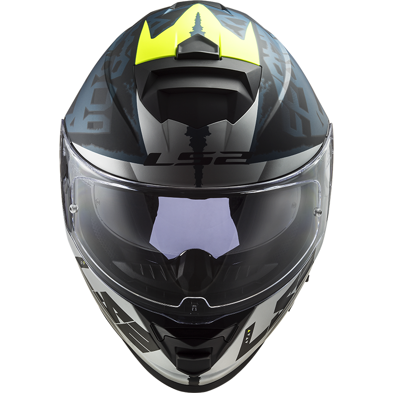 LS2 FF800 STORM SPRINTER M.BLACK SILVER COBALT - Image 2