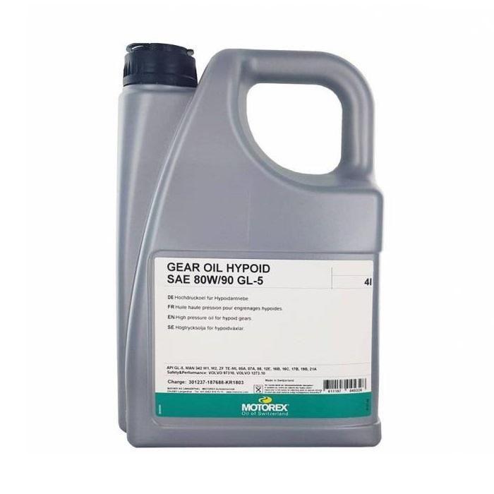 Motorex MOTOREX - GEAR OIL HYPOID 80W90 - 4L