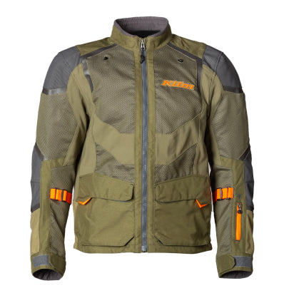 KLIM Baja S4 Jacket Petrol - Strike Orange - Image 2