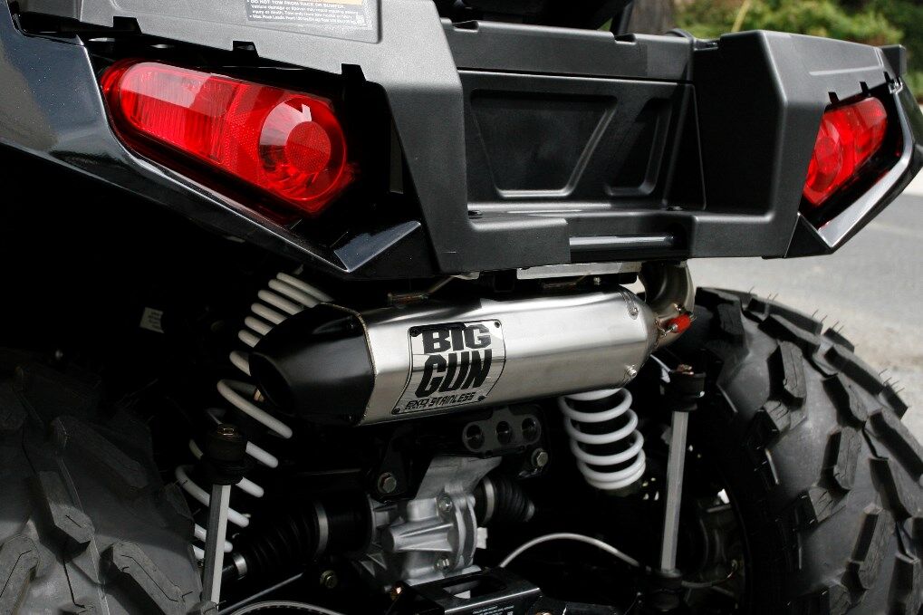 BIG GUN POLARIS SPORTSMAN XP 1000/TOURING EXO STAINLESS (2017-21) SLIP ON