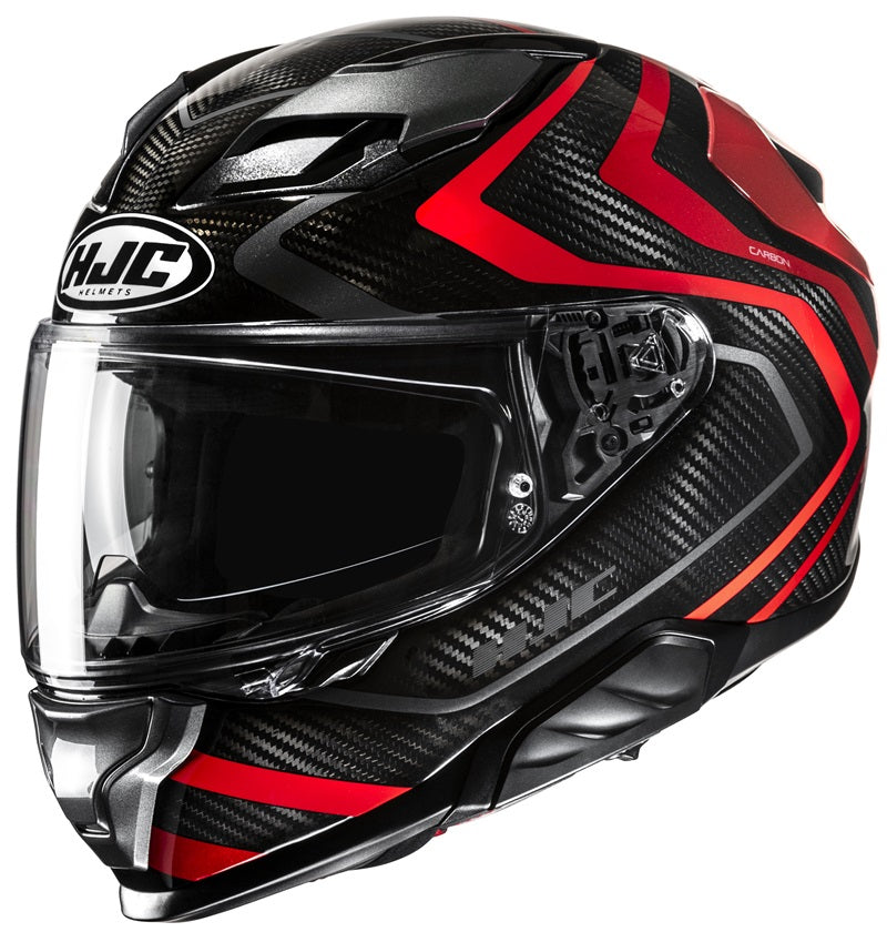 HJC F71 Carbon Nevio Rosu - Image 1
