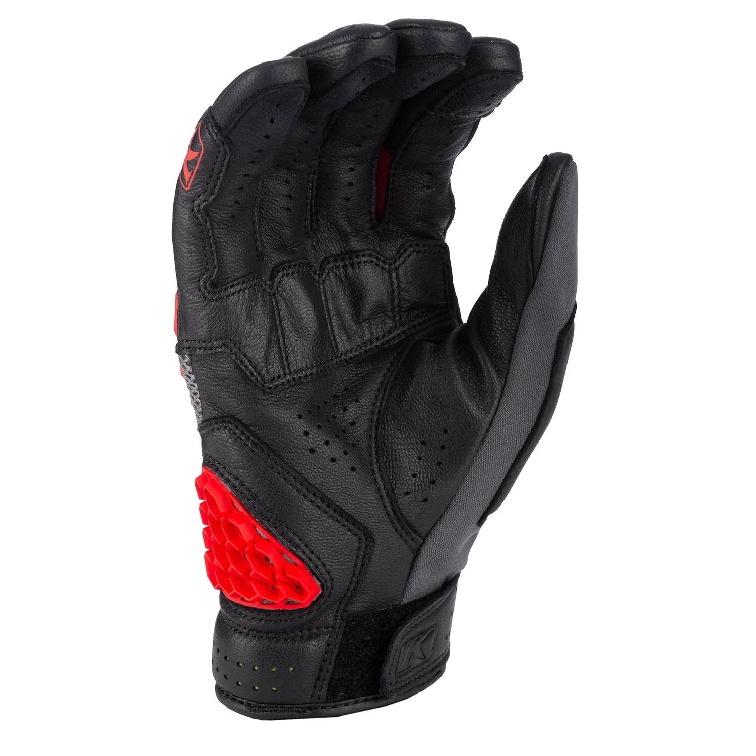 Klim Baja S4 Glove Black - Fiery Red - Image 2