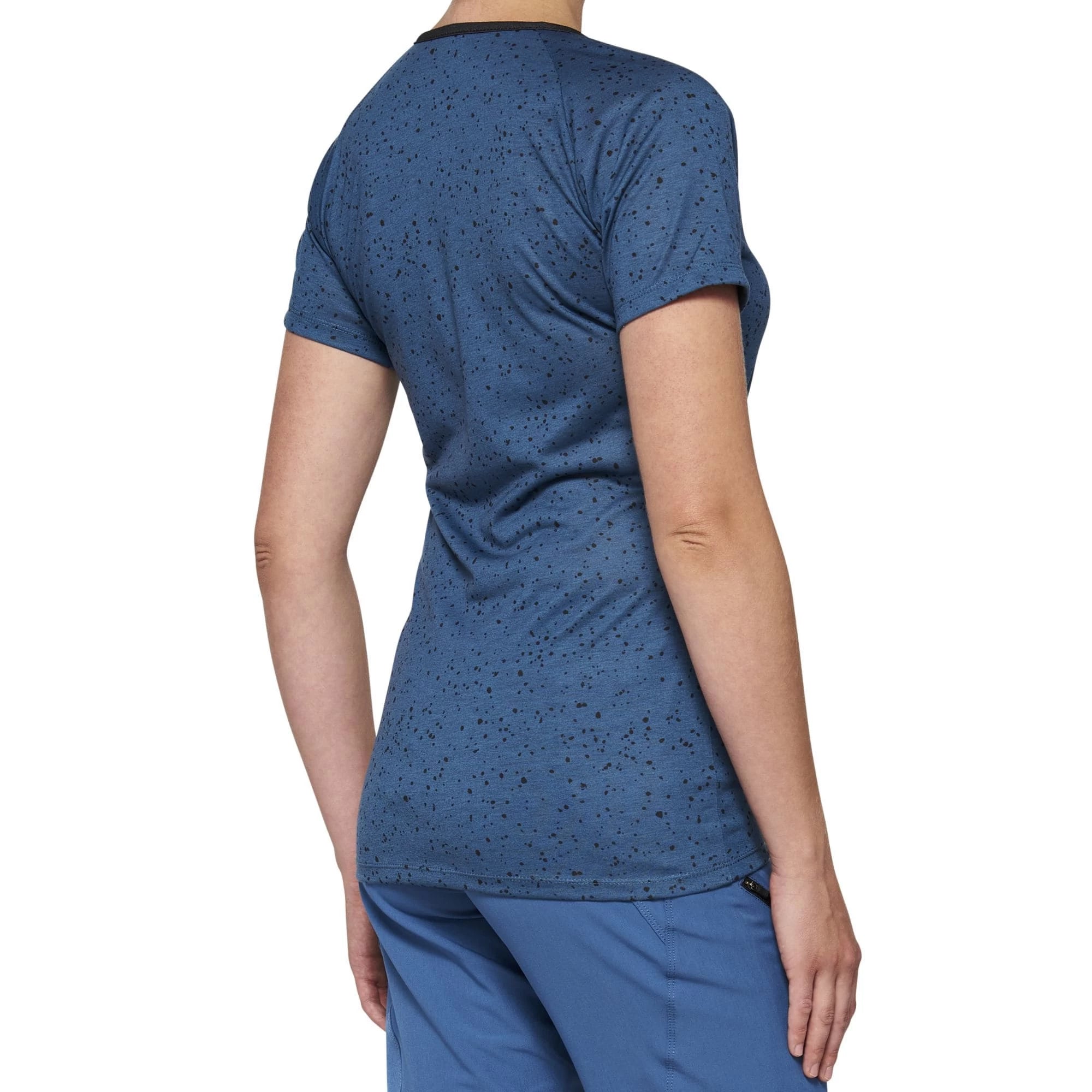 100% AIRMATIC Women's Short Sleeve Jersey Slate Blue