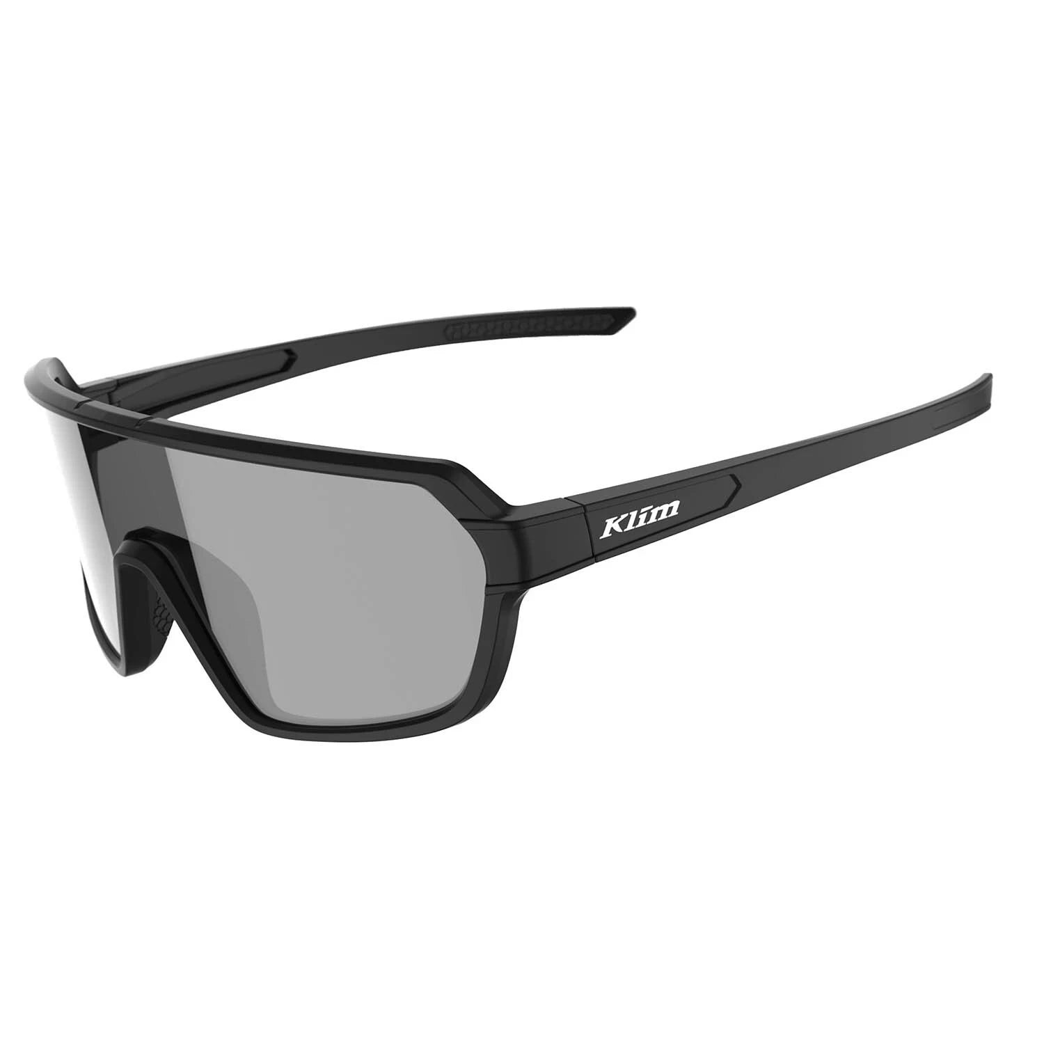 Klim Suspension Sunglasses Matte Black - Smoke Black Mirrored
