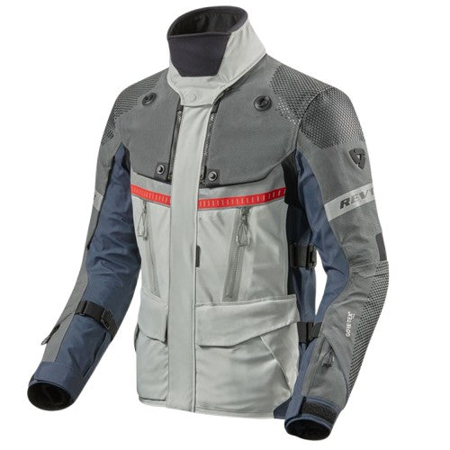 Rev It Dominator 3 Gtx Jacket - Gri/Albastru