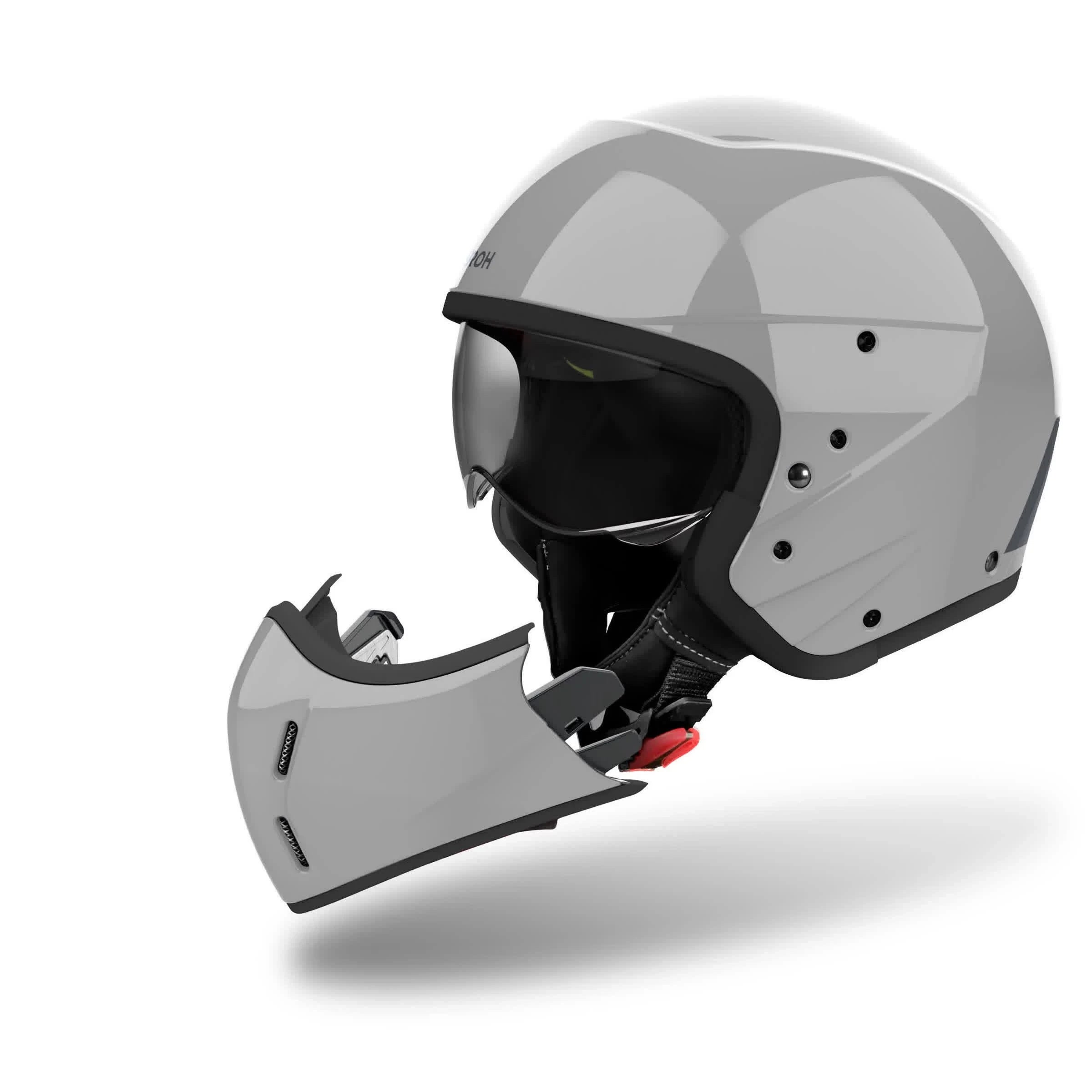 Airoh CASCA J 110 COLOR CEMENT GREY GLOSS - Image 2