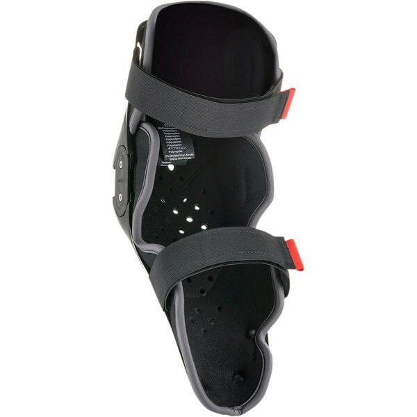 Protectii genunchi Alpinestars SX-1 V2 Negru/Rosu - Image 2