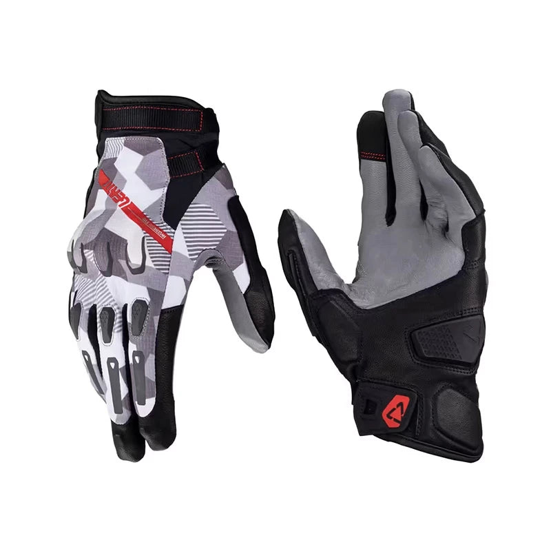 Leatt Glove ADV HydraDri 7.5 Short Steel - Image 1