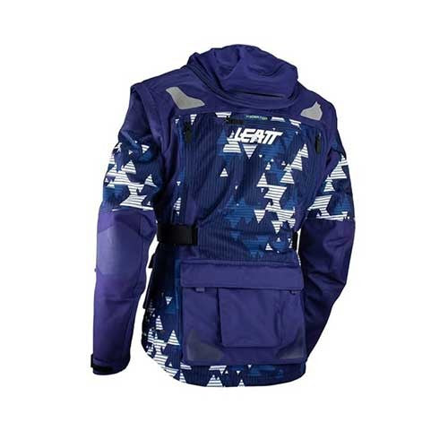 LEATT Jacket Moto 5.5 Enduro Blue - Image 2