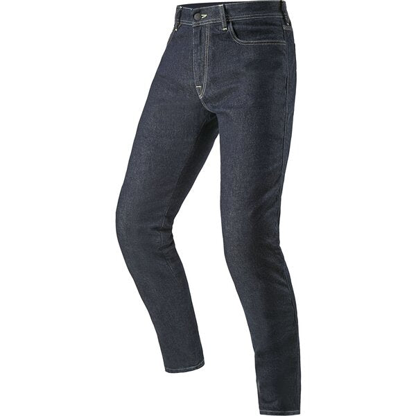 Blugi moto ALPINESTARS COPPER V3 Denim Negru - Albastru