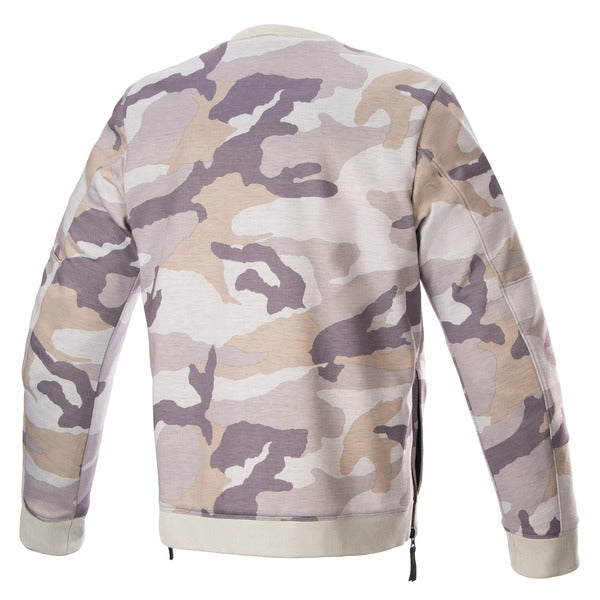 Bluza de protectie ALPINESTARS LEGIT CREW Fleece S Negru/Gri - Desert camo