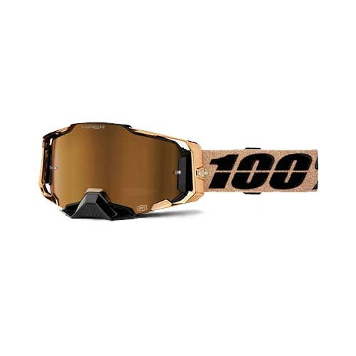 100% ARMEGA HIPER Goggle Bronze - Mirror Bronze Multilayer Lens - Image 1