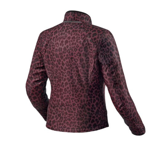 REV'IT! Shade H2O Ladies Leopard-Red - Image 2