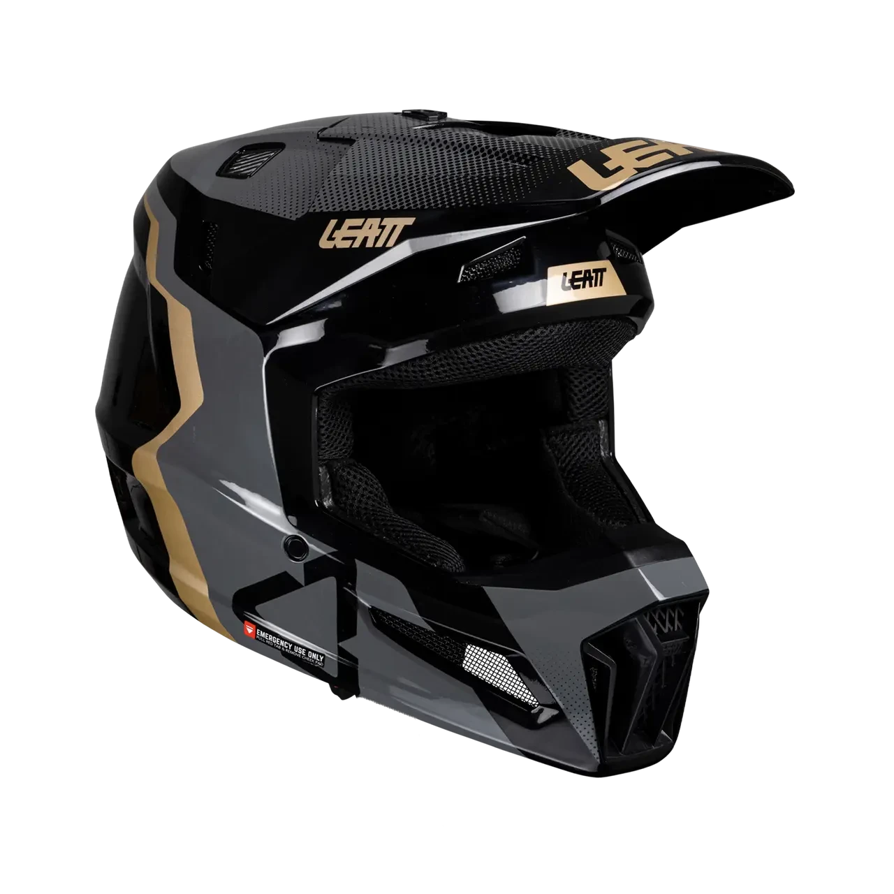 Leatt Helmet Kit Moto 3.5 Jr V25 Black - Image 1