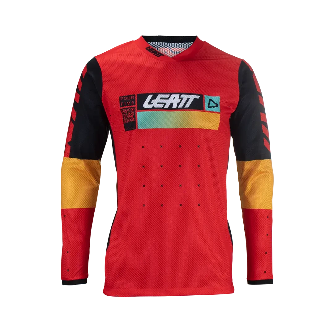 Leatt Jersey Moto 4 5 Lite - Rosu