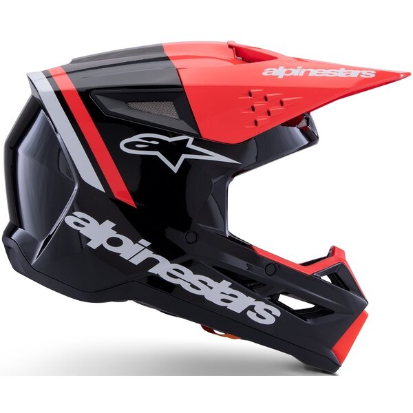 Negru/Rosu fluo/Alb