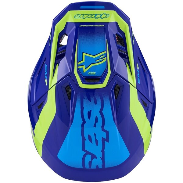 Albastru/Galben Fluo