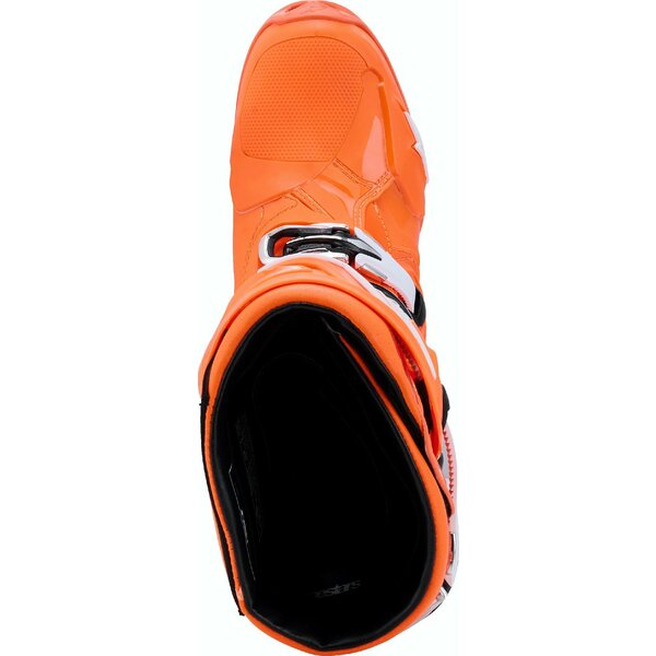 Portocaliu fluo/Negru/Alb